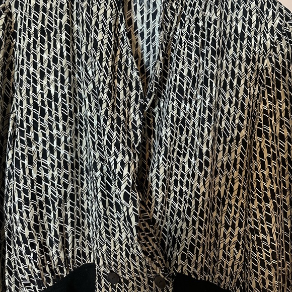 Adrianna papell vintage silk top size 6 - Picture 4 of 5